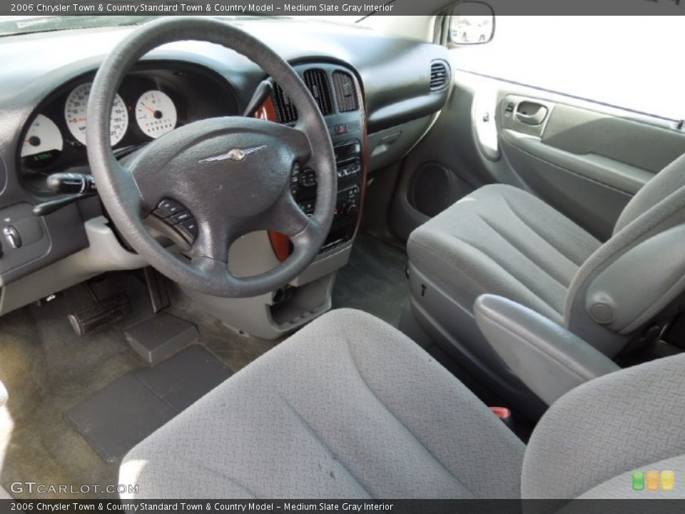 Medium Slate Gray Interior Prime Interior for the 2006 Chrysler Town & Country  #62016021