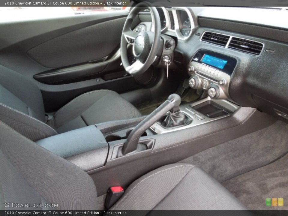 Black Interior Photo for the 2010 Chevrolet Camaro LT Coupe 600 Limited Edition #62016399