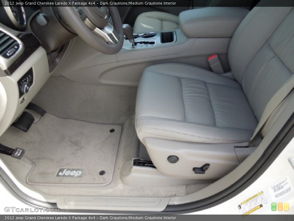 Dark Graystone/Medium Graystone Interior Photo for the 2012 Jeep Grand Cherokee Laredo X Package 4x4 #62017263