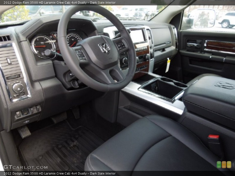 Dark Slate Interior Prime Interior for the 2012 Dodge Ram 3500 HD Laramie Crew Cab 4x4 Dually #62018490