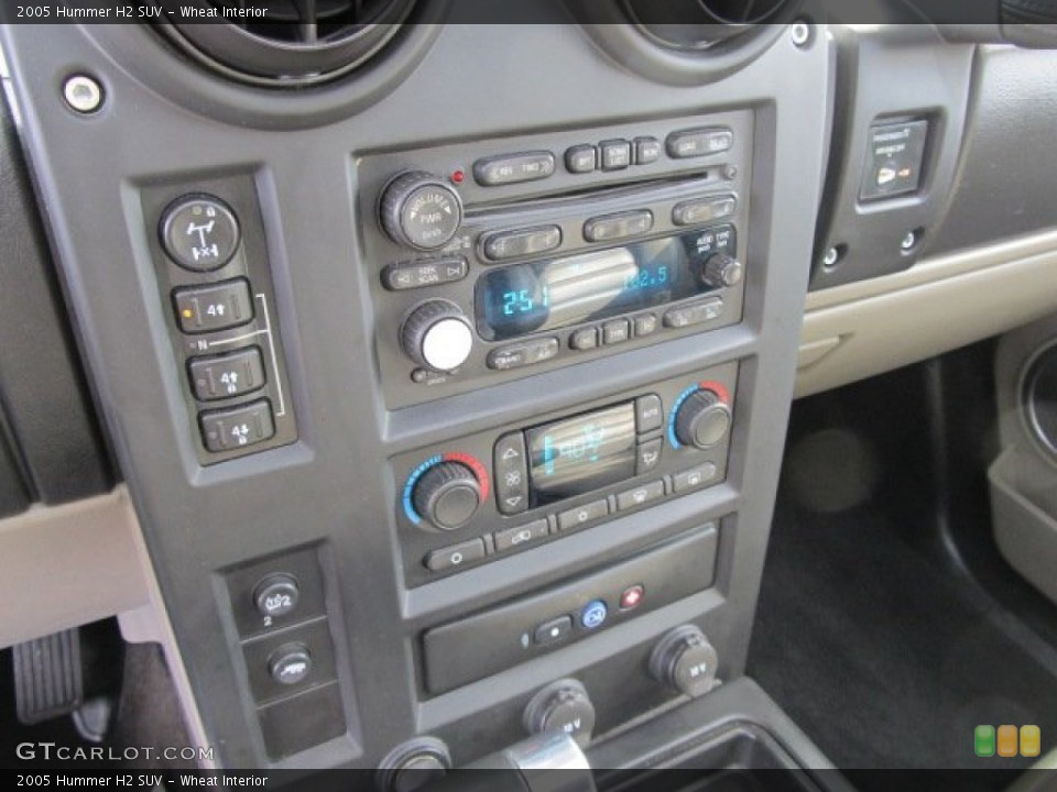 Wheat Interior Controls for the 2005 Hummer H2 SUV #62022230