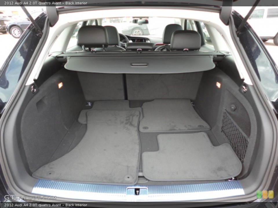 Black Interior Trunk for the 2012 Audi A4 2.0T quattro Avant #62022435