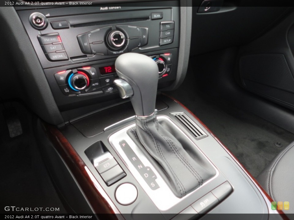 Black Interior Transmission for the 2012 Audi A4 2.0T quattro Avant #62022468