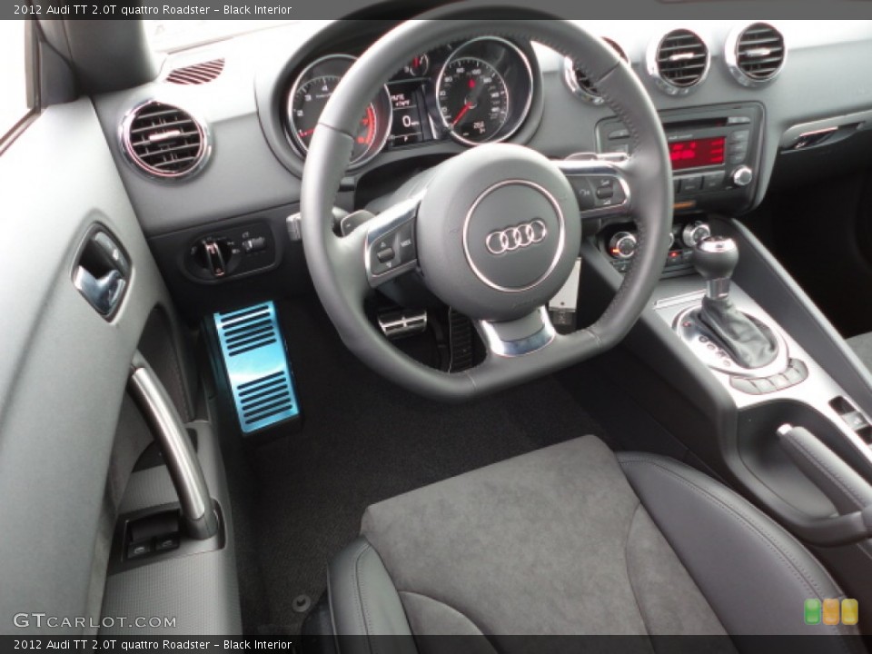Black Interior Steering Wheel for the 2012 Audi TT 2.0T quattro Roadster #62022735