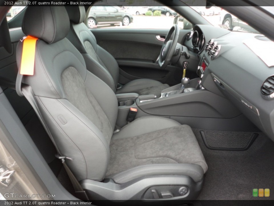 Black Interior Front Seat for the 2012 Audi TT 2.0T quattro Roadster #62022744