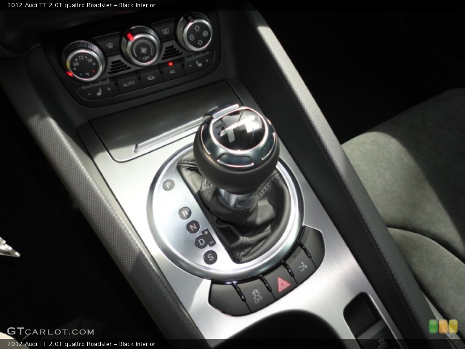Black Interior Transmission for the 2012 Audi TT 2.0T quattro Roadster #62022762