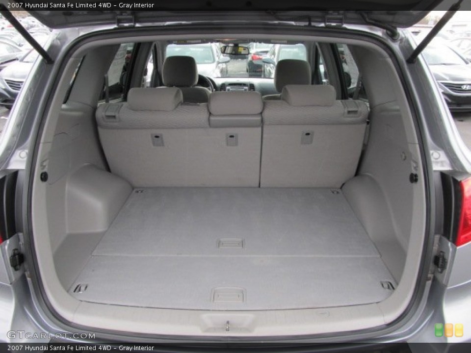 Gray Interior Trunk for the 2007 Hyundai Santa Fe Limited 4WD #62024655