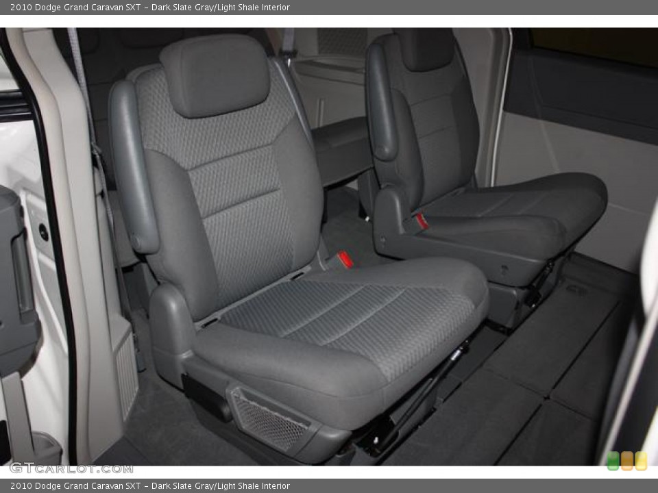 Dark Slate Gray/Light Shale Interior Rear Seat for the 2010 Dodge Grand Caravan SXT #62026650