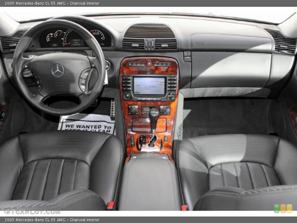 Charcoal Interior Dashboard for the 2005 Mercedes-Benz CL 65 AMG #62027184