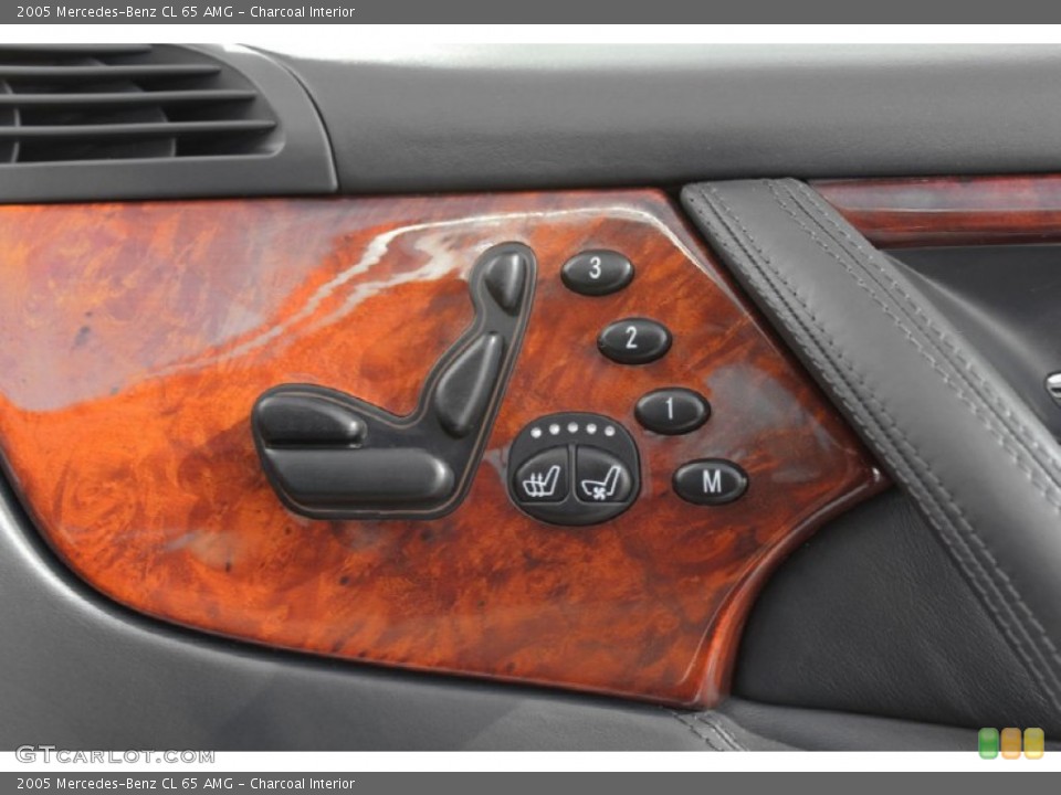Charcoal Interior Controls for the 2005 Mercedes-Benz CL 65 AMG #62027577