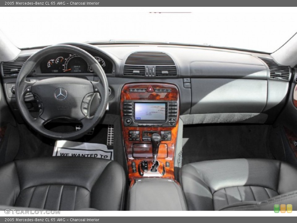 Charcoal Interior Dashboard for the 2005 Mercedes-Benz CL 65 AMG #62027655