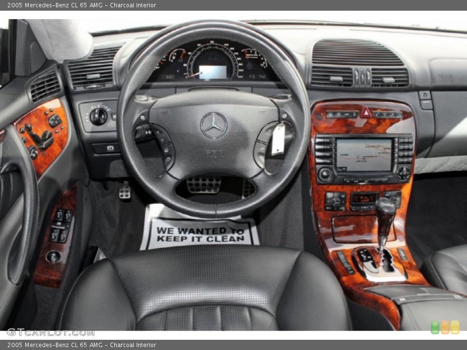 Charcoal Interior Dashboard for the 2005 Mercedes-Benz CL 65 AMG #62027697