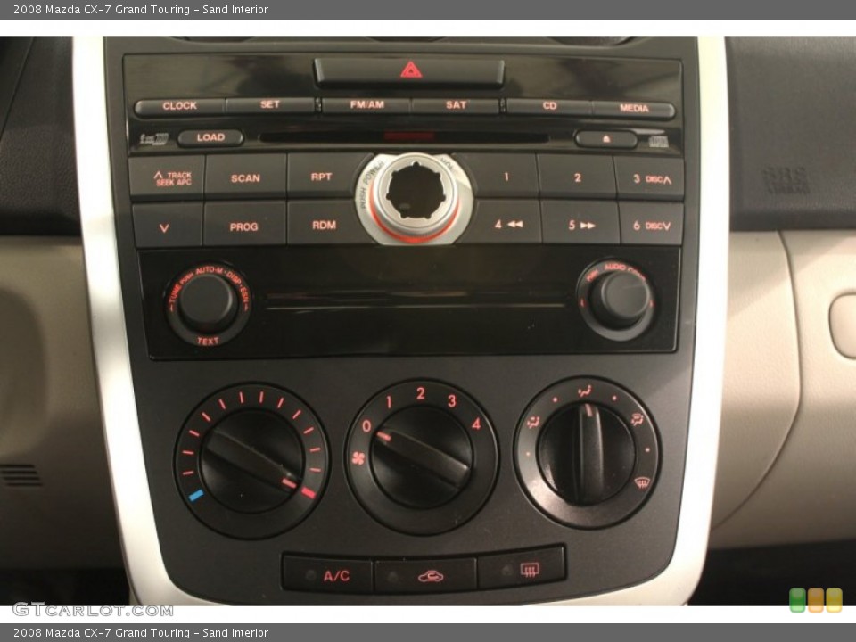 Sand Interior Controls for the 2008 Mazda CX-7 Grand Touring #62034456