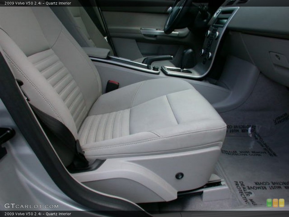 Quartz Interior Front Seat for the 2009 Volvo V50 2.4i #62037521