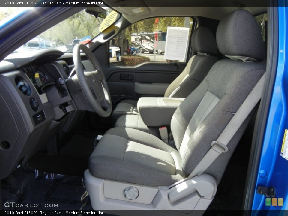 Medium Stone Interior Photo for the 2010 Ford F150 XL Regular Cab #62038050