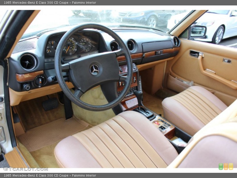 Palomino Interior Photo for the 1985 Mercedes-Benz E Class 300 CD Coupe #62038820