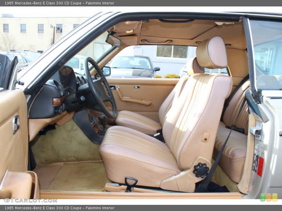 Palomino Interior Photo for the 1985 Mercedes-Benz E Class 300 CD Coupe #62038832