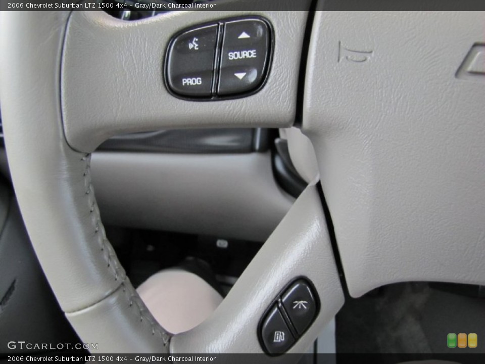 Gray/Dark Charcoal Interior Controls for the 2006 Chevrolet Suburban LTZ 1500 4x4 #62041761