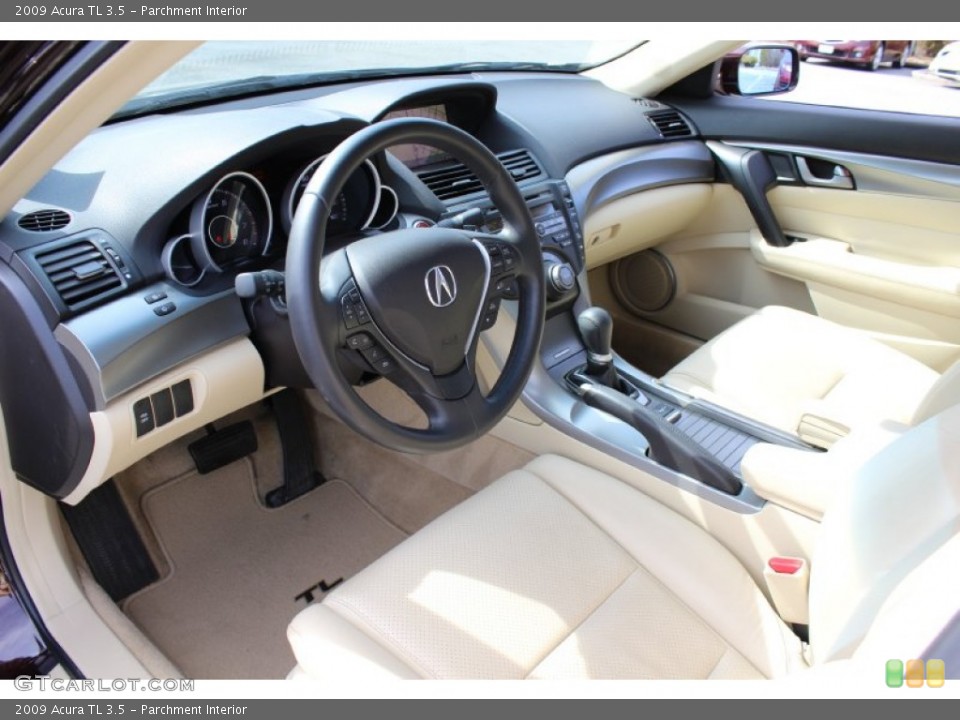 Parchment Interior Prime Interior for the 2009 Acura TL 3.5 #62049711