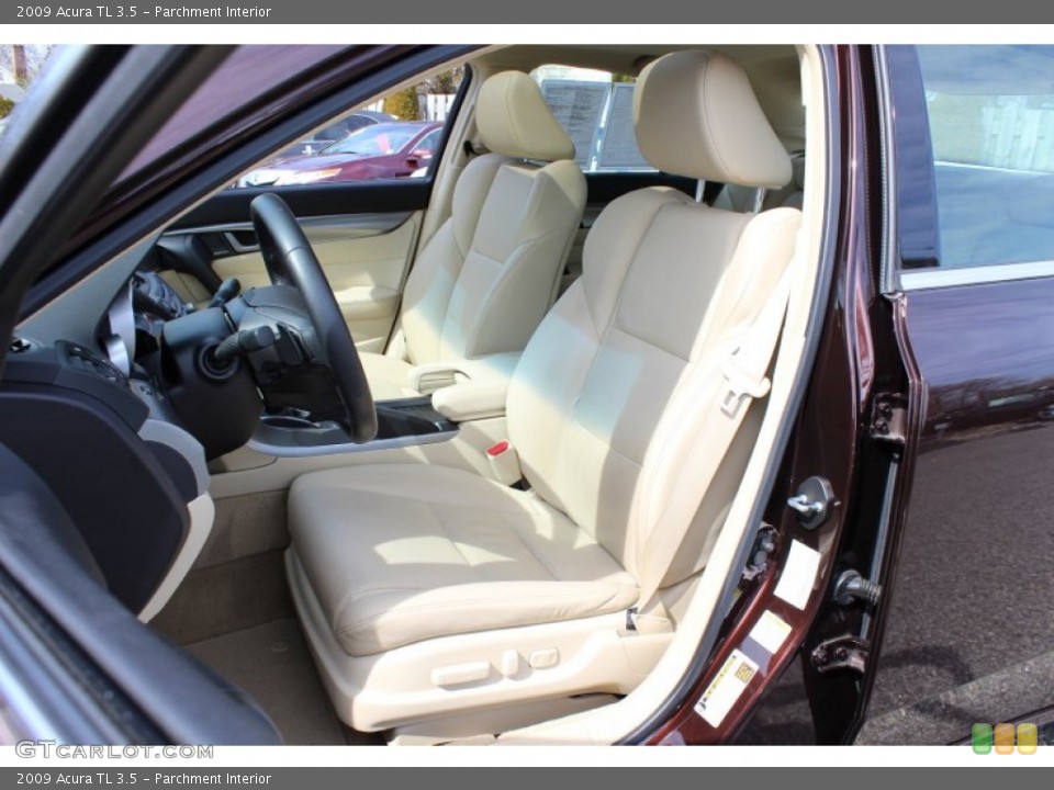 Parchment Interior Front Seat for the 2009 Acura TL 3.5 #62049732