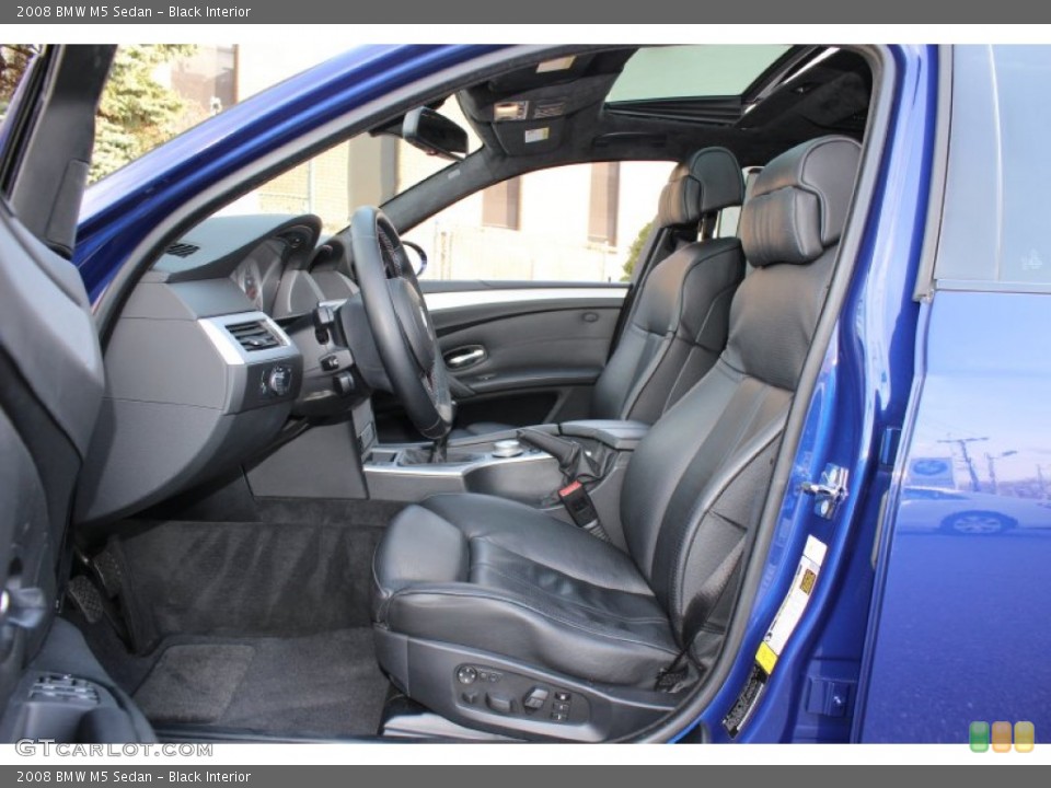 Black Interior Photo for the 2008 BMW M5 Sedan #62053800