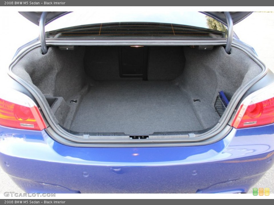 Black Interior Trunk for the 2008 BMW M5 Sedan #62053880