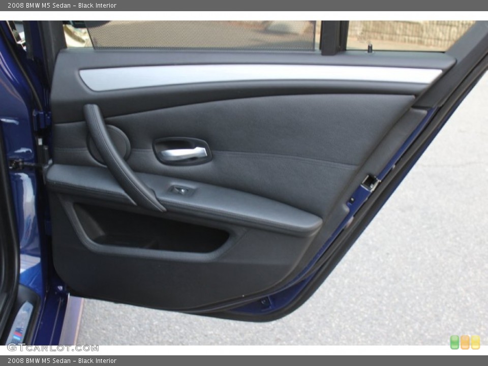 Black Interior Door Panel for the 2008 BMW M5 Sedan #62053896