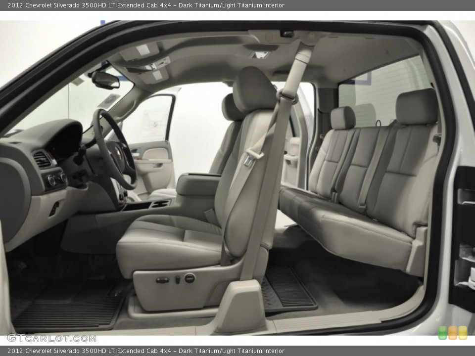 Dark Titanium/Light Titanium Interior Photo for the 2012 Chevrolet Silverado 3500HD LT Extended Cab 4x4 #62058300