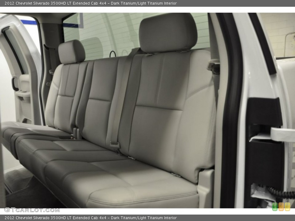 Dark Titanium/Light Titanium Interior Rear Seat for the 2012 Chevrolet Silverado 3500HD LT Extended Cab 4x4 #62058318