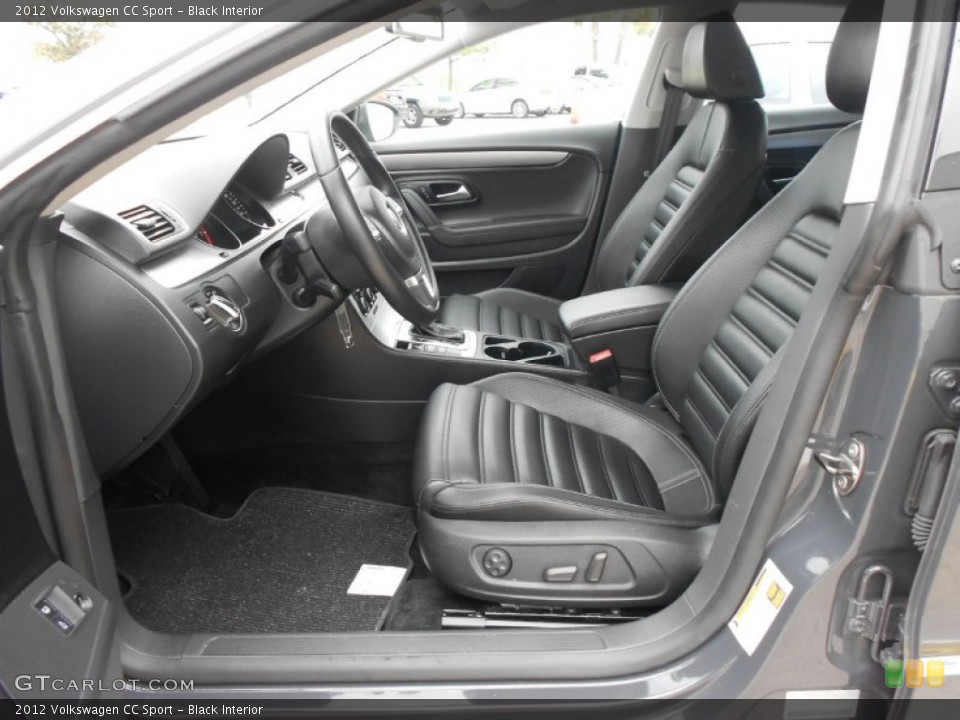 Black Interior Photo for the 2012 Volkswagen CC Sport #62060148