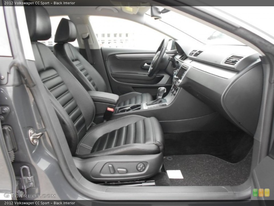 Black Interior Photo for the 2012 Volkswagen CC Sport #62060178