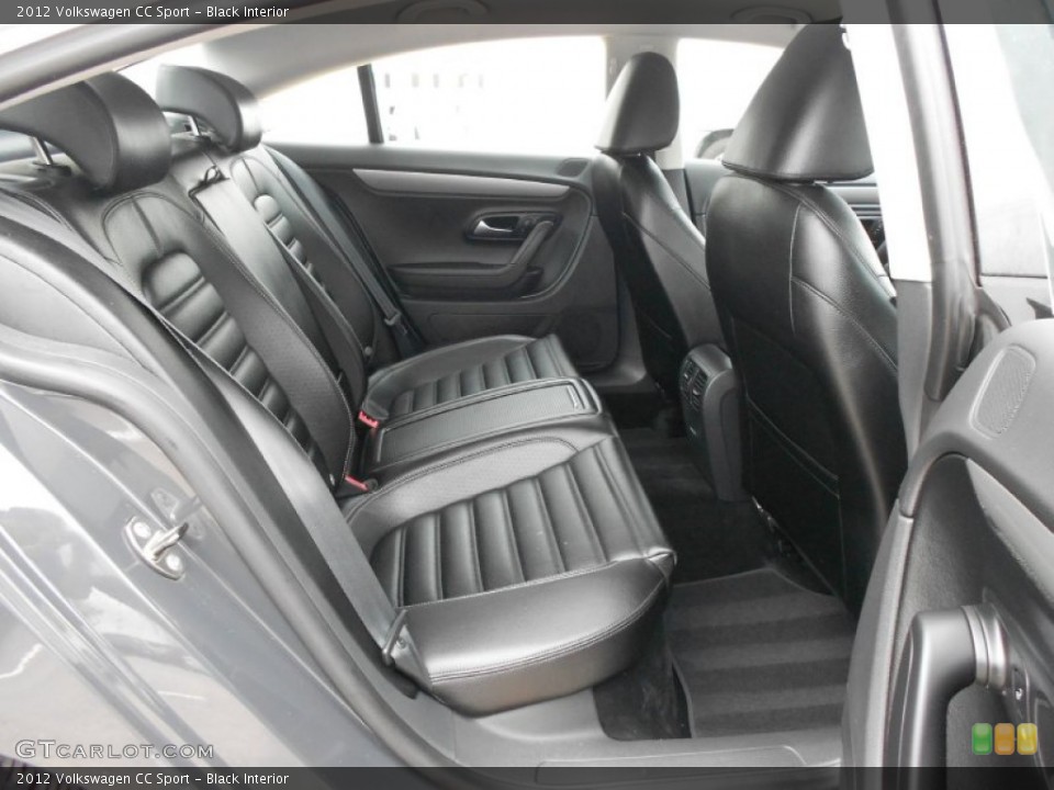 Black Interior Photo for the 2012 Volkswagen CC Sport #62060197