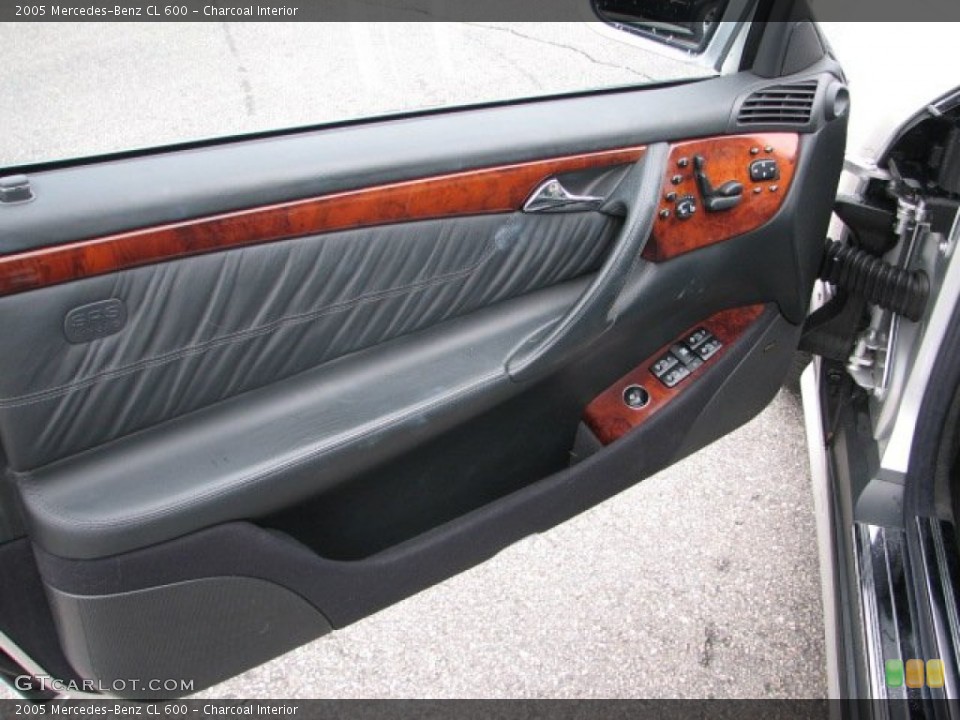 Charcoal Interior Door Panel for the 2005 Mercedes-Benz CL 600 #62060202