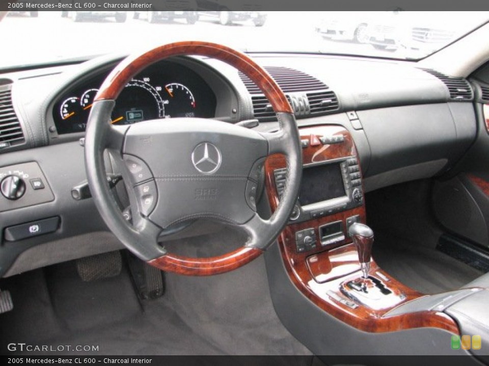 Charcoal Interior Dashboard for the 2005 Mercedes-Benz CL 600 #62060220
