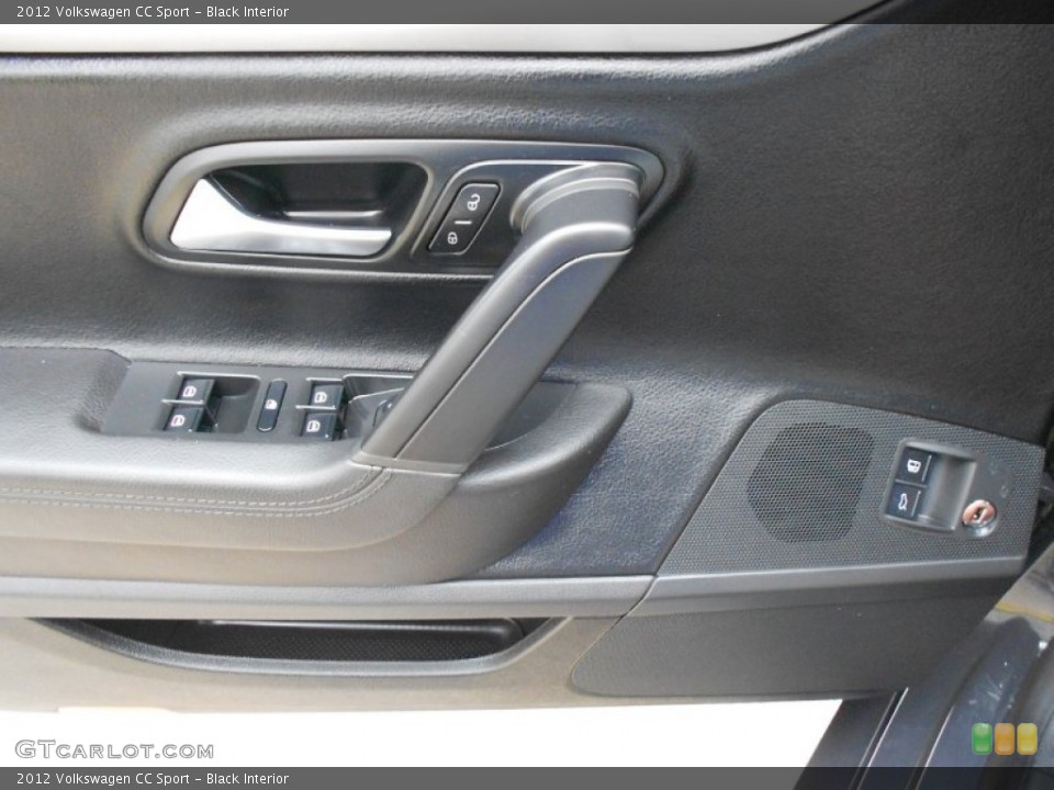 Black Interior Controls for the 2012 Volkswagen CC Sport #62060265