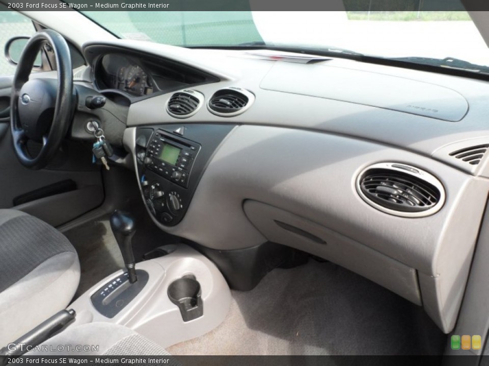 Medium Graphite Interior Dashboard for the 2003 Ford Focus SE Wagon #62065320