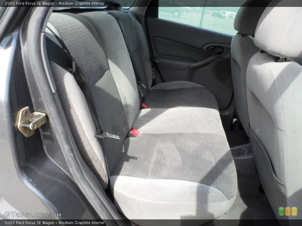 Medium Graphite Interior Rear Seat for the 2003 Ford Focus SE Wagon #62065347