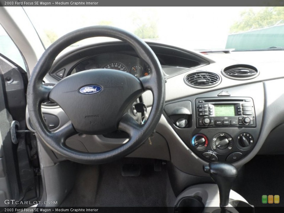 Medium Graphite Interior Dashboard for the 2003 Ford Focus SE Wagon #62065405