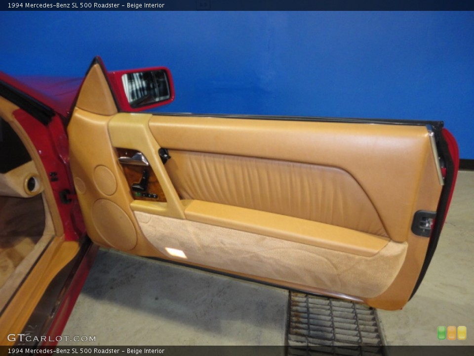 Beige Interior Door Panel for the 1994 Mercedes-Benz SL 500 Roadster #62066827