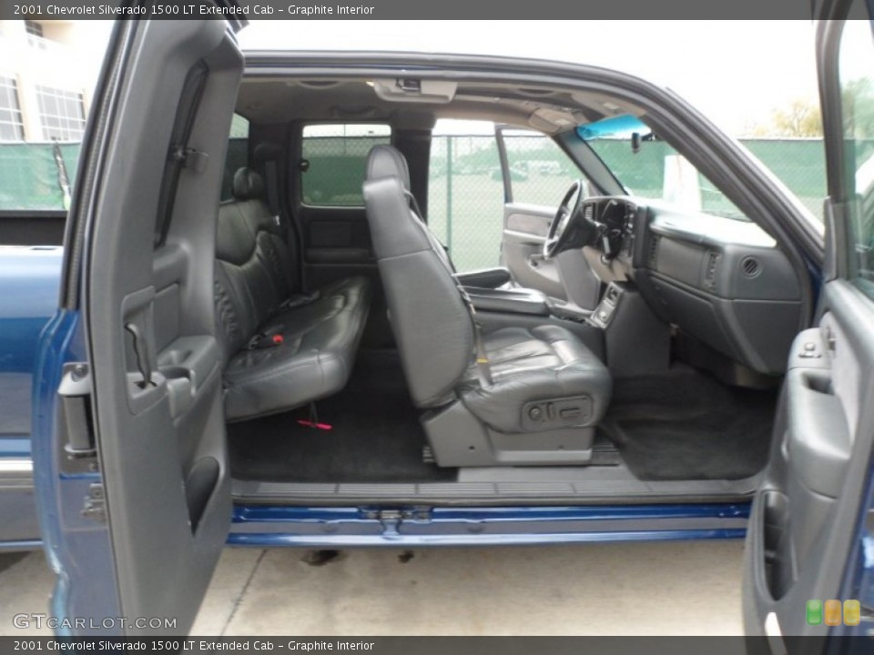 Graphite Interior Photo for the 2001 Chevrolet Silverado 1500 LT Extended Cab #62067081