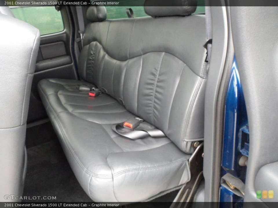 Graphite Interior Rear Seat for the 2001 Chevrolet Silverado 1500 LT Extended Cab #62067149