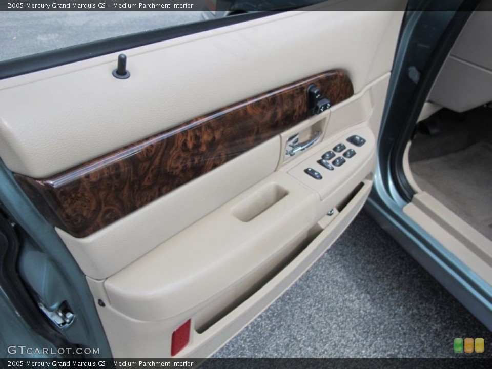 Medium Parchment Interior Door Panel for the 2005 Mercury Grand Marquis GS #62068633