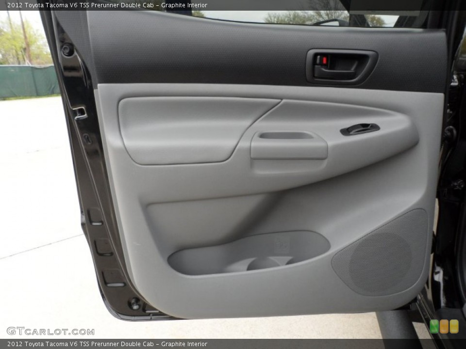 Graphite Interior Door Panel for the 2012 Toyota Tacoma V6 TSS Prerunner Double Cab #62068647
