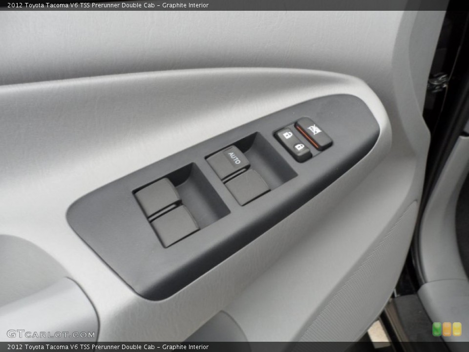 Graphite Interior Controls for the 2012 Toyota Tacoma V6 TSS Prerunner Double Cab #62068674