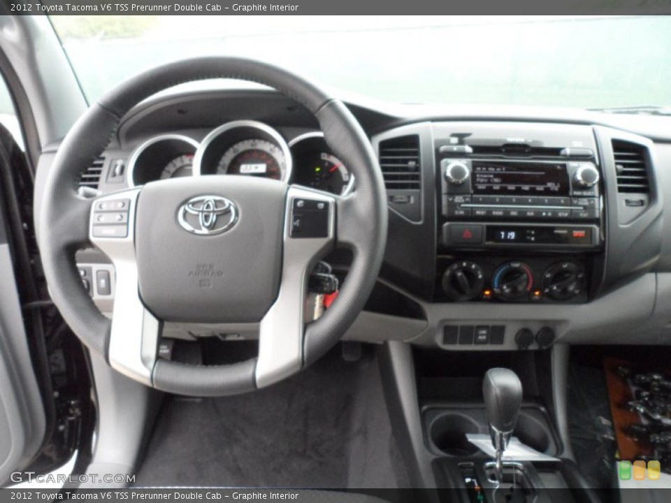 Graphite Interior Dashboard for the 2012 Toyota Tacoma V6 TSS Prerunner Double Cab #62068698
