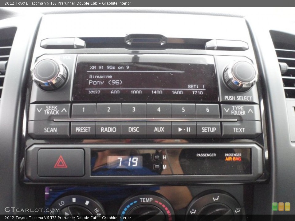 Graphite Interior Audio System for the 2012 Toyota Tacoma V6 TSS Prerunner Double Cab #62068710