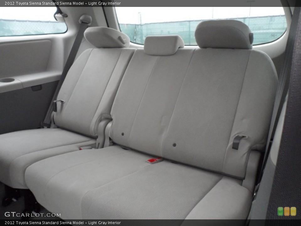 Light Gray Interior Photo for the 2012 Toyota Sienna  #62069859