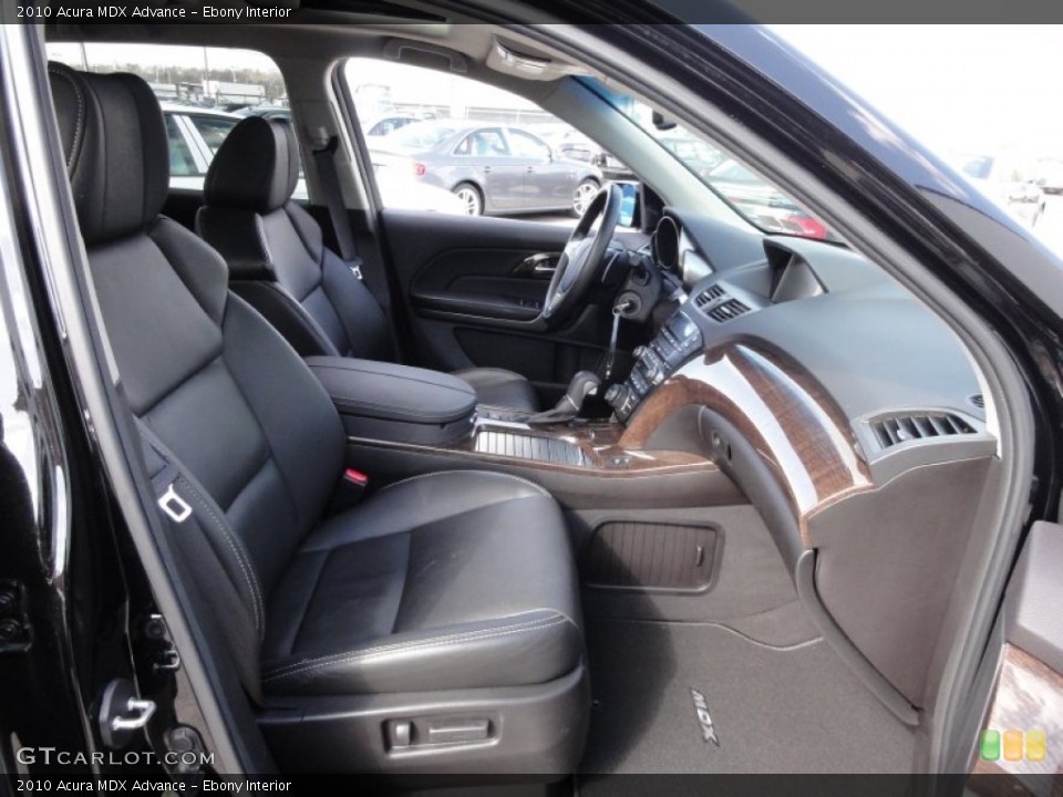 Ebony Interior Photo for the 2010 Acura MDX Advance #62071045