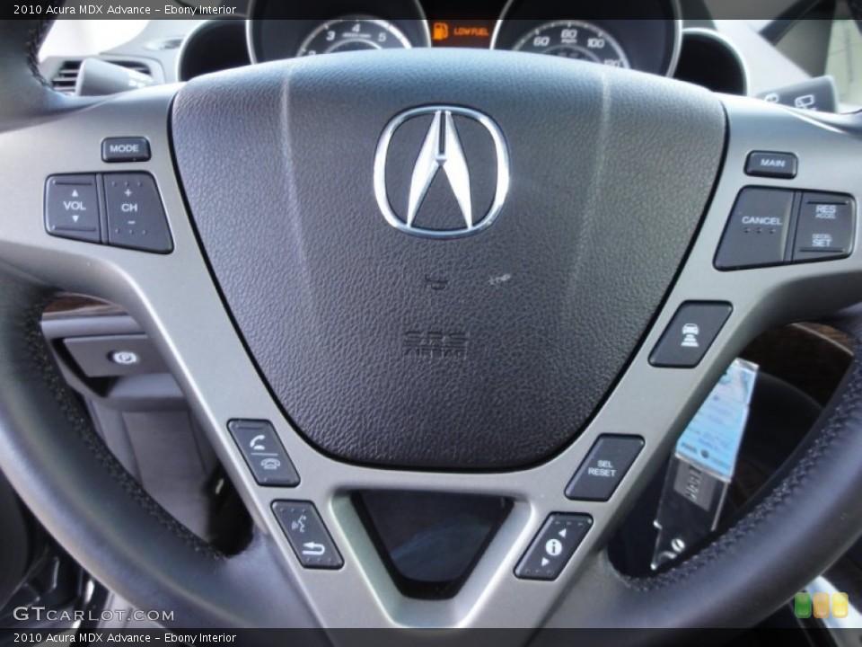 Ebony Interior Controls for the 2010 Acura MDX Advance #62071336