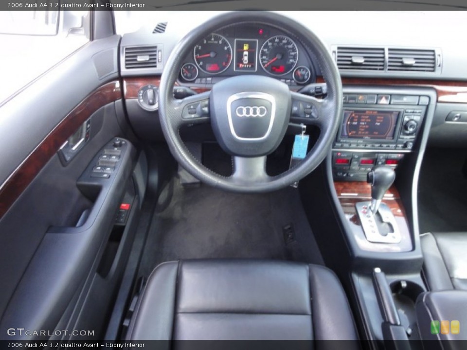 Ebony Interior Dashboard for the 2006 Audi A4 3.2 quattro Avant #62072039